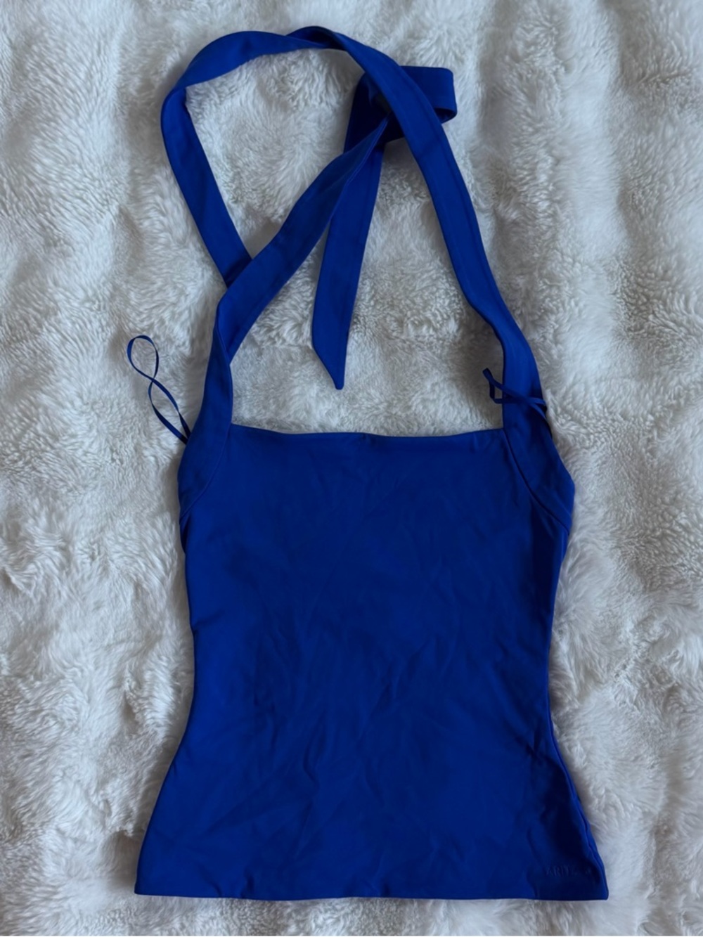 Aritzia ORIGINAL CONTOUR OPTIMUM HALTER TOP
ABLAZE BLUE, Size: S - Picture 5 of 8